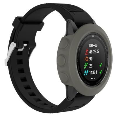 Smart Watch silicone beschermhoes host niet meegeleverd voor Garmin fenix 5 (grijs)