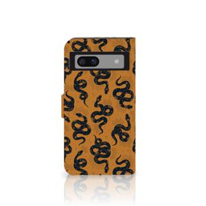 Telefoonhoesje met Pasjes voor Google Pixel 8A Snakes