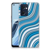 OPPO Reno 7 5G | Find X5 Lite TPU bumper Waves Blue