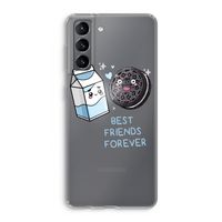 Best Friend Forever: Samsung Galaxy S21 Transparant Hoesje