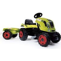 SMOBY CLAAS Pedaaltractor Farmer XL + Trailer