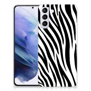 Samsung Galaxy S21 Plus TPU Hoesje Zebra