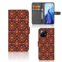 Xiaomi Mi 11 | Telefoon Hoesje | Batik Brown