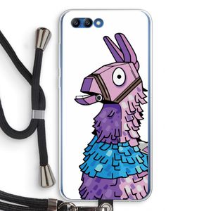 Lama: Honor 10 Transparant Hoesje met koord