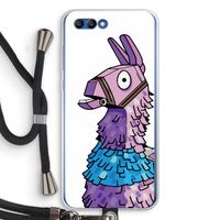 Lama: Honor 10 Transparant Hoesje met koord