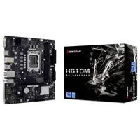 BioStar H610MHP 2.0 Moederbord Socket Intel 1700 Vormfactor Micro-ATX Moederbord chipset Intel® H610