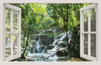 Raam Waterval 140x90cm Tuindoek - Customize it