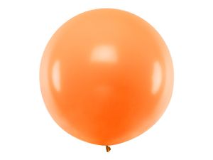 Mega Ballon Pastel Oranje 100 cm