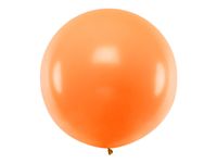 Mega Ballon Pastel Oranje 100 cm