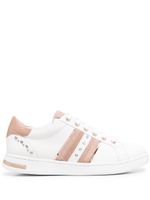 Geox baskets Jaysen à détails de clous - Blanc