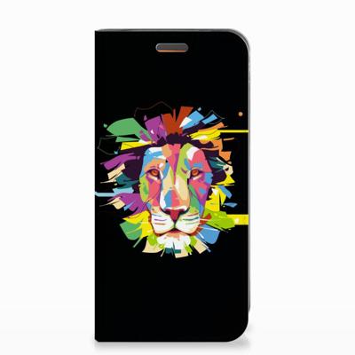 Motorola Moto E5 Play Magnet Case Lion Color