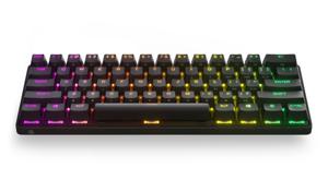 Steelseries Apex Pro Mini Wireless toetsenbord Gamen USB + RF Wireless + Bluetooth QWERTY Amerikaans Engels Zwart