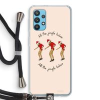Jingle Ladies: Samsung Galaxy A32 4G Transparant Hoesje met koord