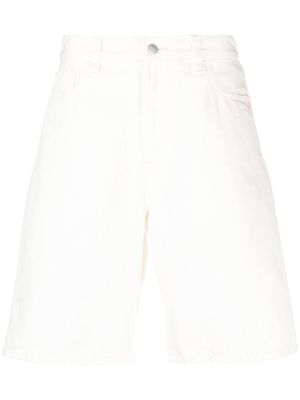 Carhartt WIP short en jean Brandon - Blanc