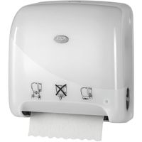 Euro Products handdoekdispenser mini matic XL 21 x 33 cm wit