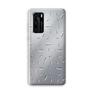 Hipster stripes: Huawei P40 Transparant Hoesje
