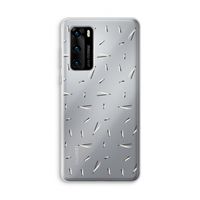 Hipster stripes: Huawei P40 Transparant Hoesje