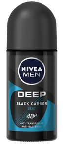 Nivea Men Deep Black Carbon Beat Anti-Transpirant Roller