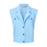 Dreamstar - Blauw | Dames | Gilet | Blauw | XXL | regular | Kamst mode