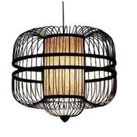 Fine Asianliving Bamboe Hanglamp Handgemaakt Zwart -