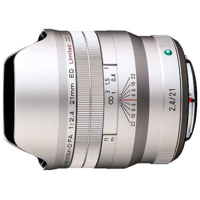 Pentax 21mm F/2.4 ED HD D-FA Limited DC WR zilver