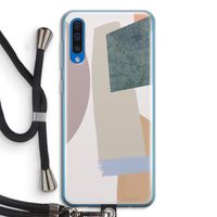 Lindo: Samsung Galaxy A50 Transparant Hoesje met koord Lindo: Samsung Galaxy A50 Transparant Hoesje met koord
