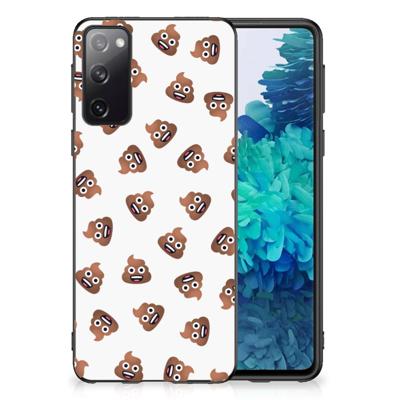 Bumper Case voor Samsung Galaxy S20 Poep Emojis