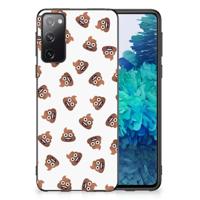Bumper Case voor Samsung Galaxy S20 Poep Emojis
