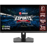 MSI Optix MAG274QRF-QD gaming monitor 2x HDMI, 1x DisplayPort, 2x USB-A 2.0, 1x USB-B, 1x USB-C, 165 Hz - thumbnail