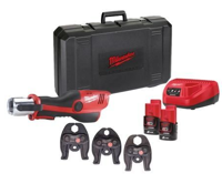 Milwaukee m12 onehpt-202c geberit mapress set | m12™ hydraulische subcompact perstool - 4933481038