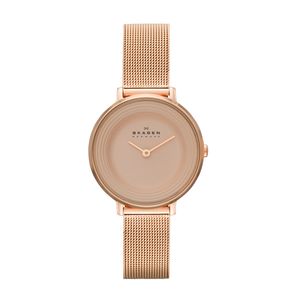 Horlogeband Skagen SKW2213 Mesh/Milanees Rosé 12mm