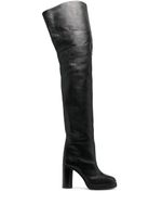 ISABEL MARANT bottes en cuir 100 mm - Noir