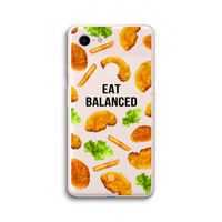 Eat Balanced: Google Pixel 3 XL Transparant Hoesje
