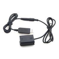 Caruba Sony NP-FW50 Full decoding Dummy battery + 5V 2A single USB Cable