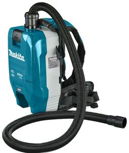 Makita VC009GZ01 40V Max Rugstofzuiger | 2 x 4.0 Ah accu + snellader | Incl. 3 adapters en AWS zender | In doos VC009GLM21