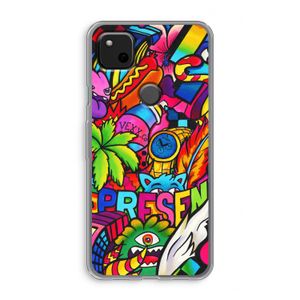 Represent: Google Pixel 4a Transparant Hoesje