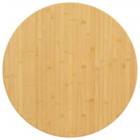 Tafelblad Ø 90x2,5 cm bamboe