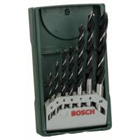 Bosch Accessories 2607019580 Hout-spiraalboorset 7-delig 3 mm, 4 mm, 5 mm, 6 mm, 7 mm, 8 mm, 10 mm Cilinderschacht 1 set(s)