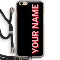 Namecase: iPhone 6 / 6S Transparant Hoesje met koord