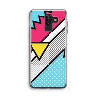 Pop Art #3: Samsung Galaxy J8 (2018) Transparant Hoesje