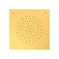 Hoofddouche Tres Exclusive | 38x38 cm | Vierkant | 24k Goud mat