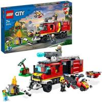 LEGO CITY 60374 De interventietruck van de brandweer, speelgoed met moderne drones en beeldjes - thumbnail