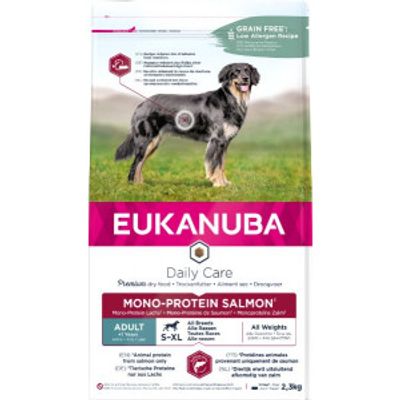 Eukanuba Daily Care Monoprotein zalm hondenvoer 12 kg