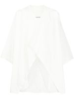 Julius chemise Haori Japanese en coton - Blanc