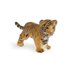 Plastic speelgoed figuur tijger welpje 3,5 cm   -