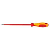 Knipex VDE VDE Platte schroevendraaier Kopbreedte: 4.5 mm Koplengte: 180 mm DIN EN 60900