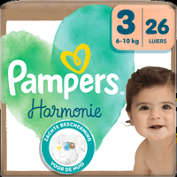 Pampers Harmonie Luiers Maat 3, 26 Luiers bij Jumbo