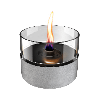 Tenderflame Café 18 Betongrijs - Tafelhaard - Binnen en Buiten