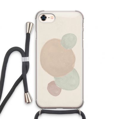 Geo #9: iPhone 8 Transparant Hoesje met koord