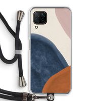 Geo #1: Huawei P40 Lite Transparant Hoesje met koord